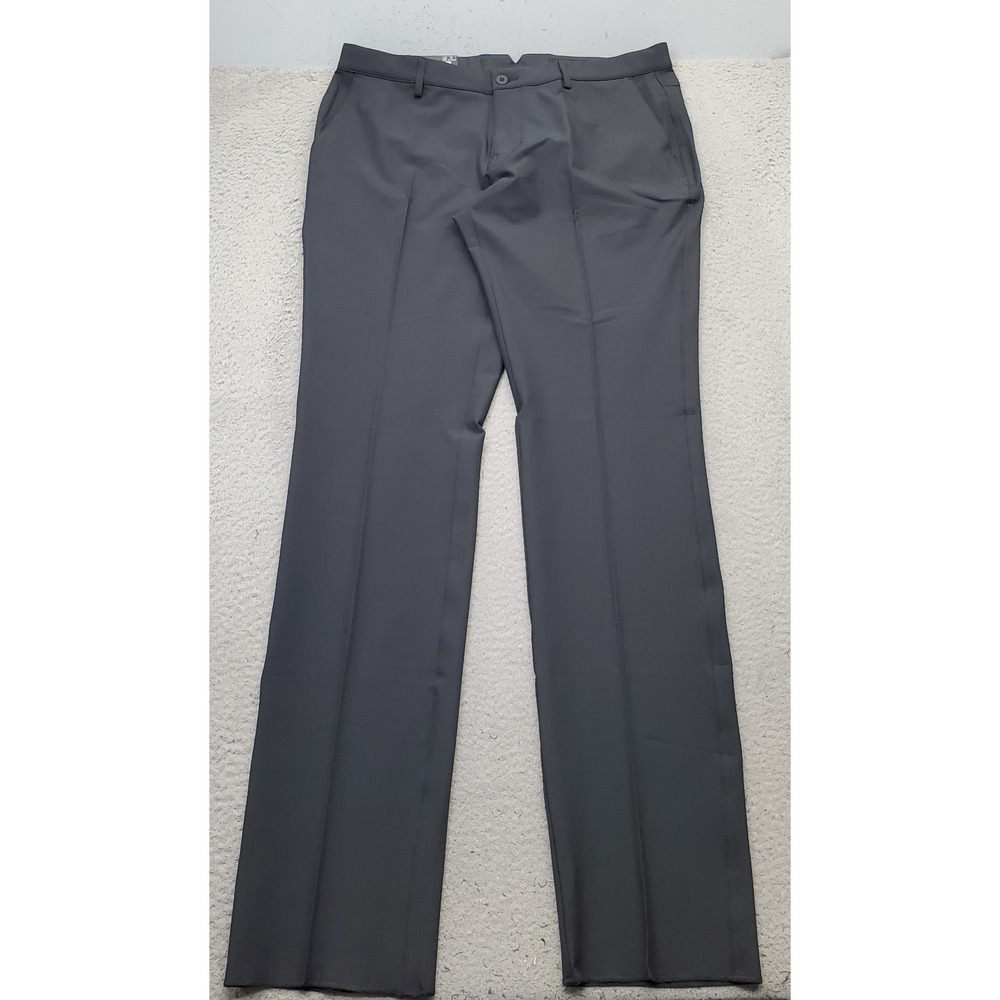 Dunning Golf Chino Pants Men 36/00 Black Performance Stretch Quick Dry D7F23P070